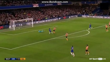 Goal Pedro (2-0) Chelsea vs Hull City