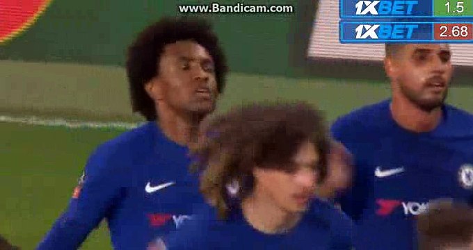 Willian second Goal HD - Chelsea 3-0 Hull City 16.02.2018