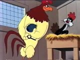Looney Toons Tweety And Sylvester Fowl Weather cut