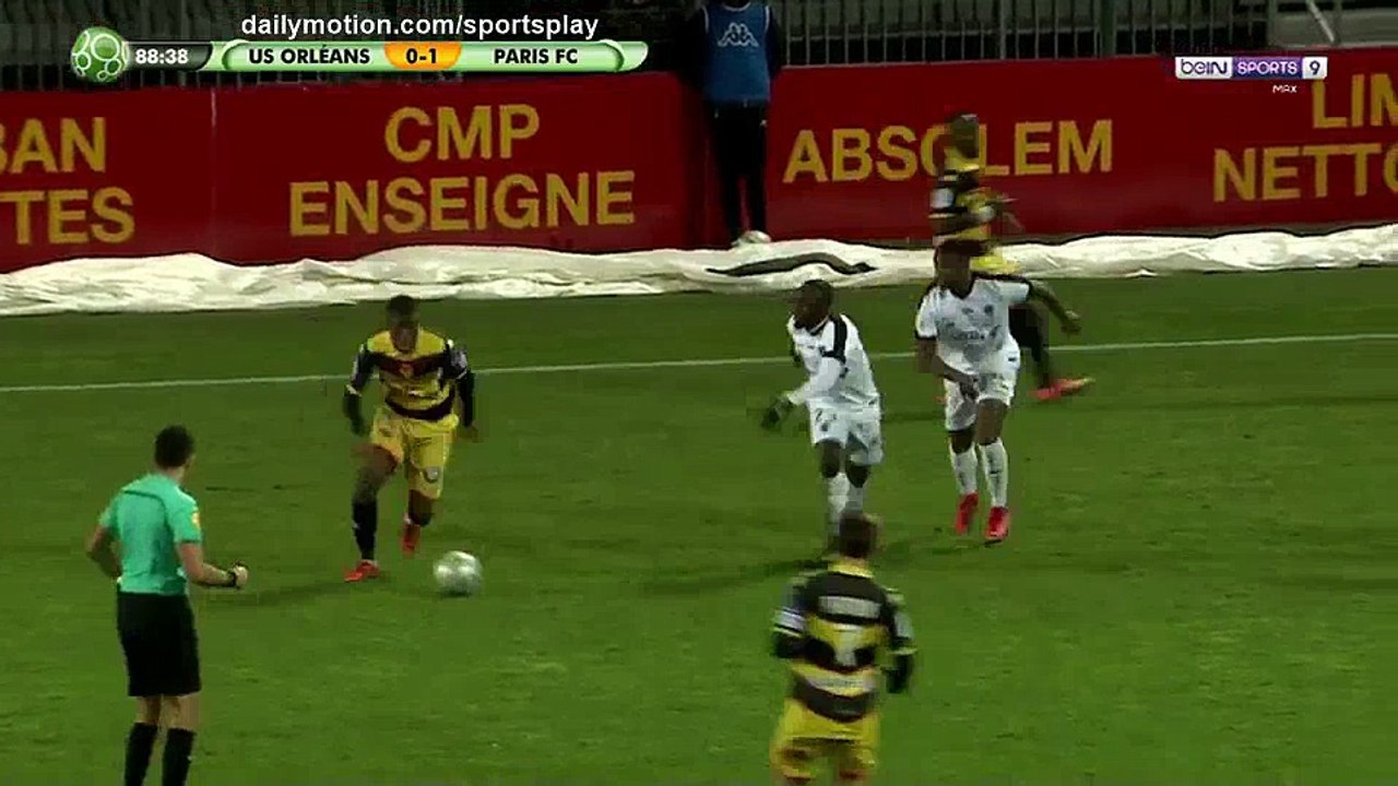 Ferris N'Goma Goal HD - Orleans 1 - 1 Paris FC - 16.02.2018 (Full Replay)