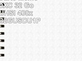 Transcend Carte Mémoire microSDXC 32 Go Classe 10 UHSI 400x Premium TS32GUSDU1P
