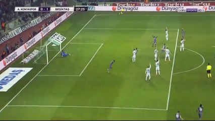 O insólito golo do Besiktas