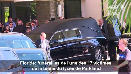 Funérailles d'une victime de la tuerie de Floride