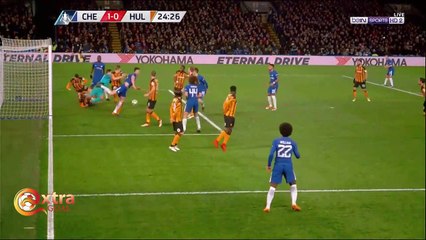 ملخص مباراه تشيلسي وهال سيتي 4-0