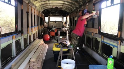 Our Skoolie Gets Runners ~ Help Is Always Appreciated When DIY