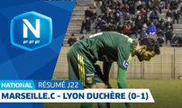 J22 : GS Marseille Consolat - Lyon Duchère AS (0-1), Le résumé