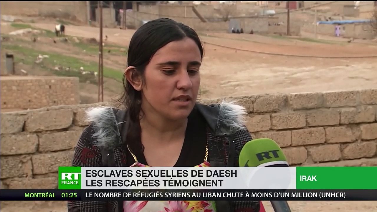 Esclaves sexuelles de Daesh, les rescapées témoignent