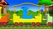 Learn Alphabet Train Song - 3D Animation Alphabet ABC Train song for children -