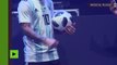 Coupe du Monde 2018 : des stars mondiales du football présentent le ballon officiel à Moscou