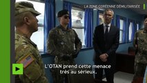 Le chef de l’OTAN visite la zone coréenne démilitarisée à la frontière avec la Corée du Nord