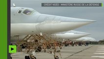 Des bombardiers russes à long rayon d’action frappent des cibles terroristes en Syrie