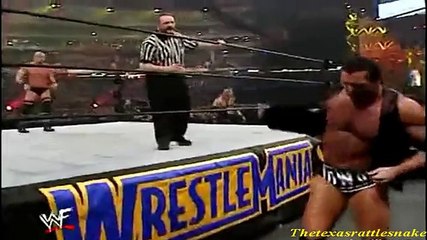 Stone Cold vs Scott Hall (Wrestlemania 18)