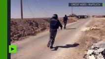 Une équipe de RT échappe à des bombardements terroristes à Deir ez-Zor