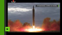 Le tir du missile balistique nord-coréen ayant volé au-dessus du Japon