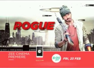 Rogue hindi promo coming on zee cinema _23 FEB