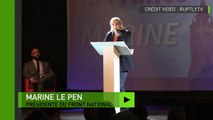 Marine Le Pen à Calais : «la pression migratoire, elle est là et ne cédera pas»