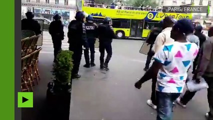 Echauffourées à Paris en amont du concert du chanteur congolais (RDC) Héritier Watanabe