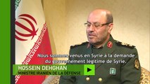Ministre iranien  : «Il y a une guerre psychologique visant à terroriser le peuple syrien»