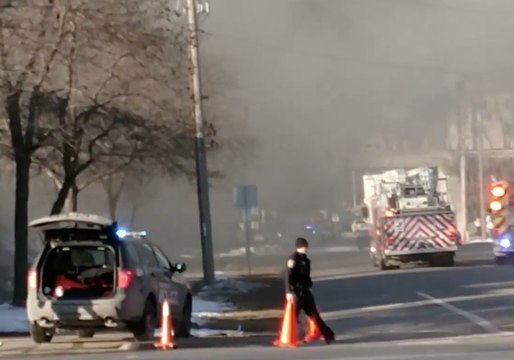 Fire Destroys Recycling Center in Iowa City
