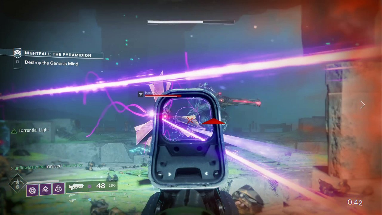Nightfall win at 0 secs left!!!