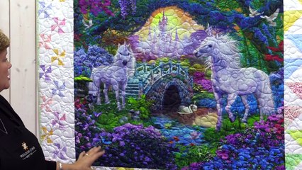 How to Add Borders to a Quilt Panel