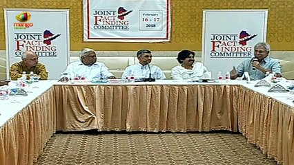 Undavalli Arun Kumar Excellent Speech at JFC Meeting, Blames Congress Party | Mango News