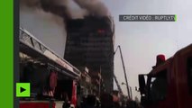 Téhéran : au moins 30 pompiers tués dans l'effondrement d'un gratte-ciel