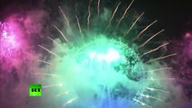 Célébrations de Nouvel An avec 12 000 feux d’artifice à Londres