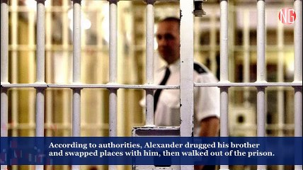 Alexander Delgado Escapes Prison By Switching Places With Twin Brother