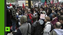 Paris : une manifestation sauvage de soutien aux migrants de Calais