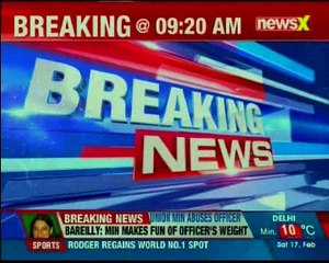 Watch: Irate Maneka Gandhi abuses officer over corruption charges, calls him fat