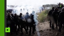 Calais : trois CRS blessés dans les heurts qui ont marqué la manifestation pro-migrants interdite