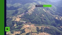 Des images aériennes dévoilent l’ampleur de la catastrophe en Italie