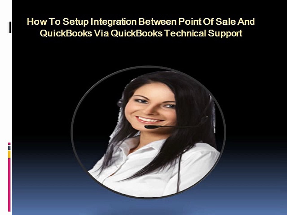 How To Setup Integration Between Point Of Sale And QuickBooks Via QuickBooks Technical Support