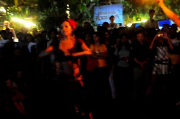 Kathak with Fire Dancer