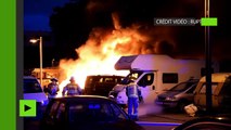 Plusieurs voitures prennent feu dans des incendies criminels à Berlin