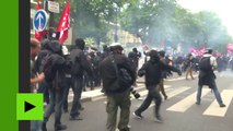 Loi travail : la violence largement présente lors de la «démonstration de force» des manifestants