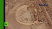 Des images aériennes de la cité antique de Palmyre libérée de Daesh