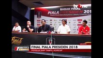 Jelang Final Piala Presiden, Persija Siap Tampil Agresif