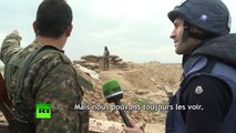 RT se rend sur la ligne de front entre les Kurdes et Daesh en Syrie