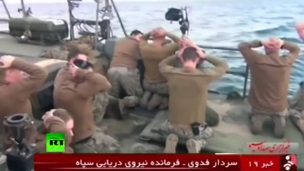 Les marins américains arraisonnés par l’armée iranienne