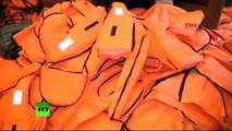 Un millier de faux gilets de sauvetage fabriqués par les enfants découverts dans un atelier turc