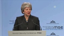 Münih Güvenlik Konferansı - İngiltere Başbakanı May - MÜNİH