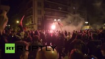 Des violences débordent la manifestation à Athènes