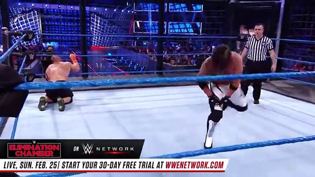 FULL MATCH - WWE Title Elimination Chamber Match- Elimination Chamber