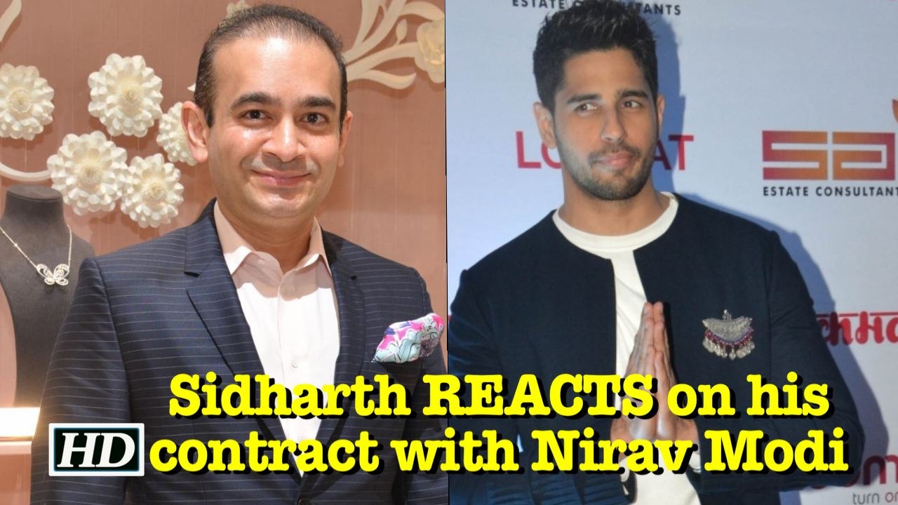 Sidharth REACTS on his contract with Nirav Modi | PNB SCAM