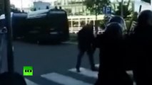 L'évacuation d’un squat à Bologne provoque des heurts avec la police