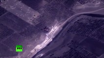 Destruction d’un bunker souterrain occupé par des terroristes dans la province de Hama