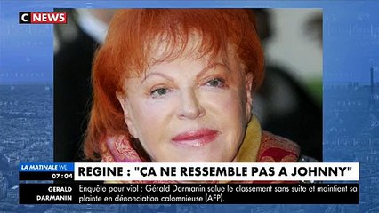 Régine: "Je suis étonné que Johnny puisse faire une chose pareille. Ce n'est pas naturel de sa part, ça ne lui ressemble