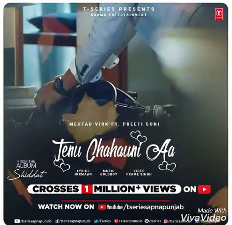 Tenu Chahauni Aa Mehtab Virk (Full Song) Shiddat | Nirmaan | y | Latest Punjabi Songs 2018